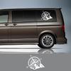 Для Volkswagen VW Transporter T4 T5 T6 Автомобильные Наклейки Кемпер-Фургон КОМПАС Графика Декор Кузова Виниловая Пленка Автоаксессуары