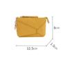 Простая сумка для смены geometric splicing card bag key lipstick earphone storage