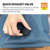 Dustproof Vacuum Compression Bag No Pump Luggage Vacuum Storage Bag  for Travel