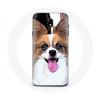 Case for Samsung Galaxy S4 Continental Miniature Spaniel Butterfly Puppy White and Brown