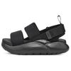 La Cloud Series Fabric Vintage Thick Sole Comfortable Fashion Sandals Women Sandals Black 1136814-BLK