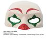 Маска кота-клоуна Блестящая маска клоуна со стразами Маска для косплея питомцев с отверстиями для ушей