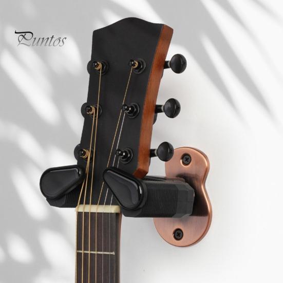 Настенное крепление для гитары, автоматический замок, металлический крючок, гитарные аксессуары для акустической электрогитары, бас-банджо, мандолины