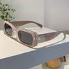 Ретро Прямоугольные Розовые Оттенки Дизайн Модного Бренда Женские Солнцезащитные Очки Конфетного Цвета Пляжные Водительские Солнцезащитные Очки для Женщин
