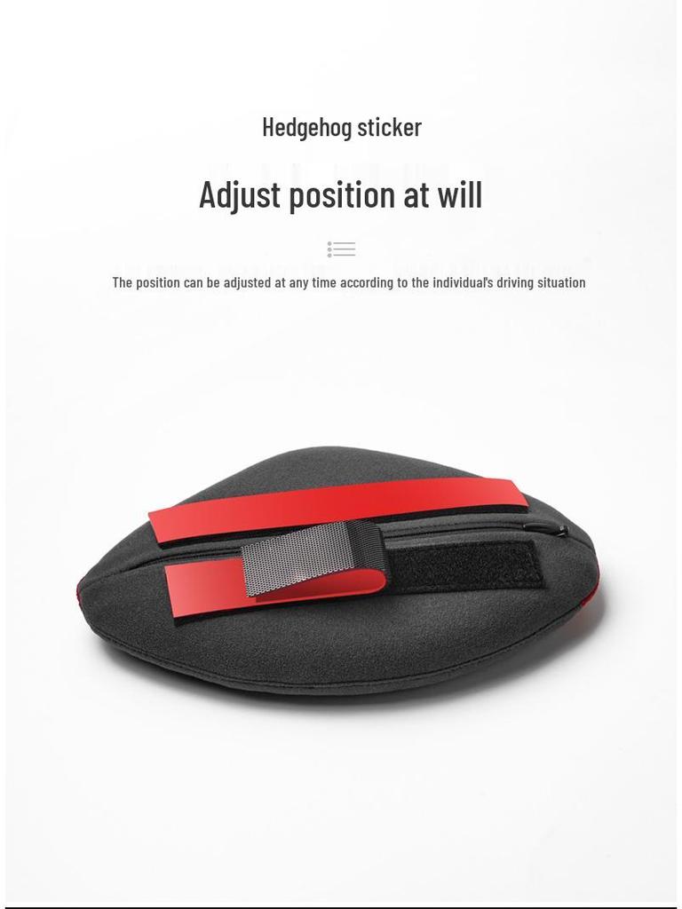 Car Essential: Alcantara Knee Support Cushion for Long-Distance Driving