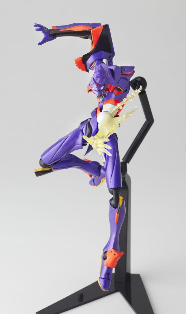 Legacy OF Revoltech Evangelion New Theatrical Destroyed Evangelion Awakening Edition Unit 01 140 мм окрашенная подвижная фигурка версия приблизительная. АБС и ПВХ