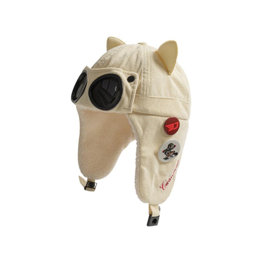 Thickened Bomber Hats Warm Ski Ear Protection Hat Pilot Hat Winter Outdoor Fashion Wear