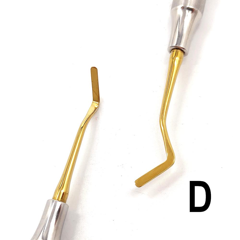 Dental Composite Resin Filling Spatula Titanium Plated Head Resin Filler Set Dental Teeth Whitening RestorationTool