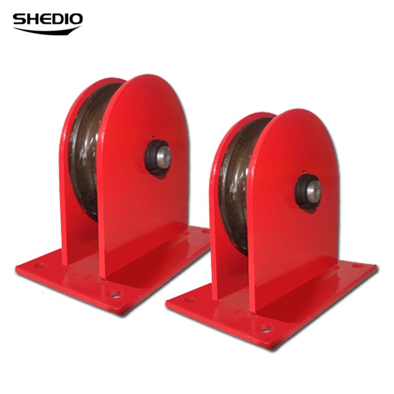 Подъемно-земляной блок для стального каната, 1-2 тонны