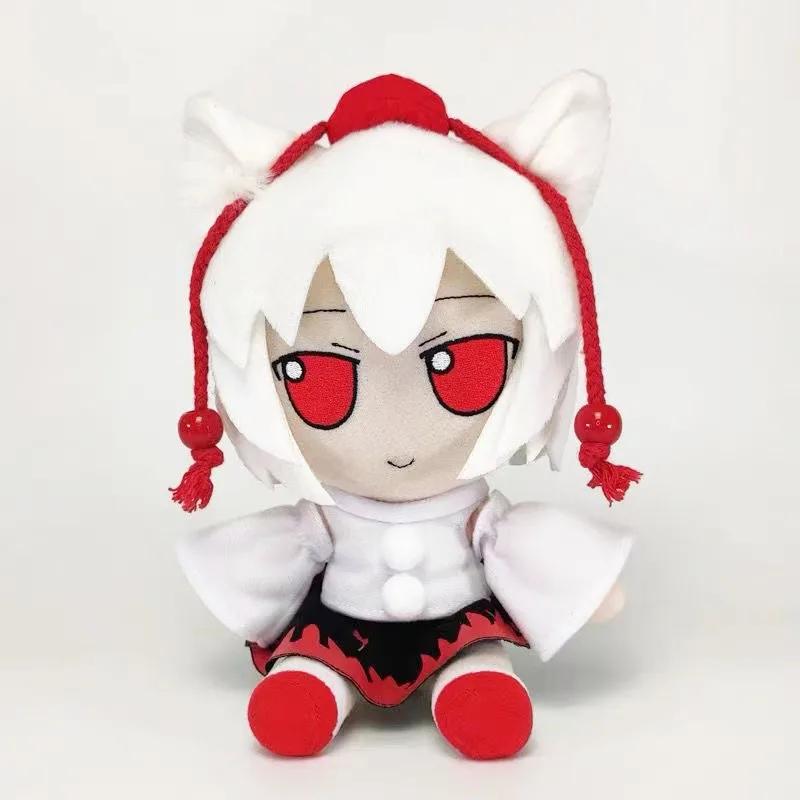 Fumo Hata no Kokoro Plush Toy Anime Touhou Project Japanese Game Stuffed Doll Soft Character with Removable Mask Kids Fans Gifts