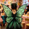 Organza Fairy Wings Sparkling Butterfly Wings New Elf Cosplay Wing  for Women Girls