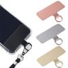 Подвесной шнурок Металлический патч для телефона Съемный зажим для телефонной карты Прочный шнурок для телефона Замена прокладки