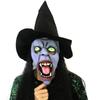Lightweight Halloween Cosplay Mask Creative Witch Mask with Hat Halloween Witch Mask  Haunted House