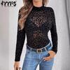 Women's Fashion Casual Spring Fall Leopard Print Long Sleeve O-Neck Blouses & Shirts