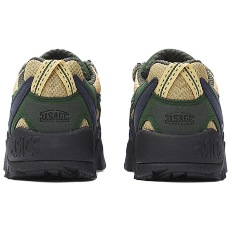 Asics U.Sage X Gel-Pickax Comfortable Versatile Low-Top Outdoor Functional Shoes Unisex Shoes Black Green 1203A817-020