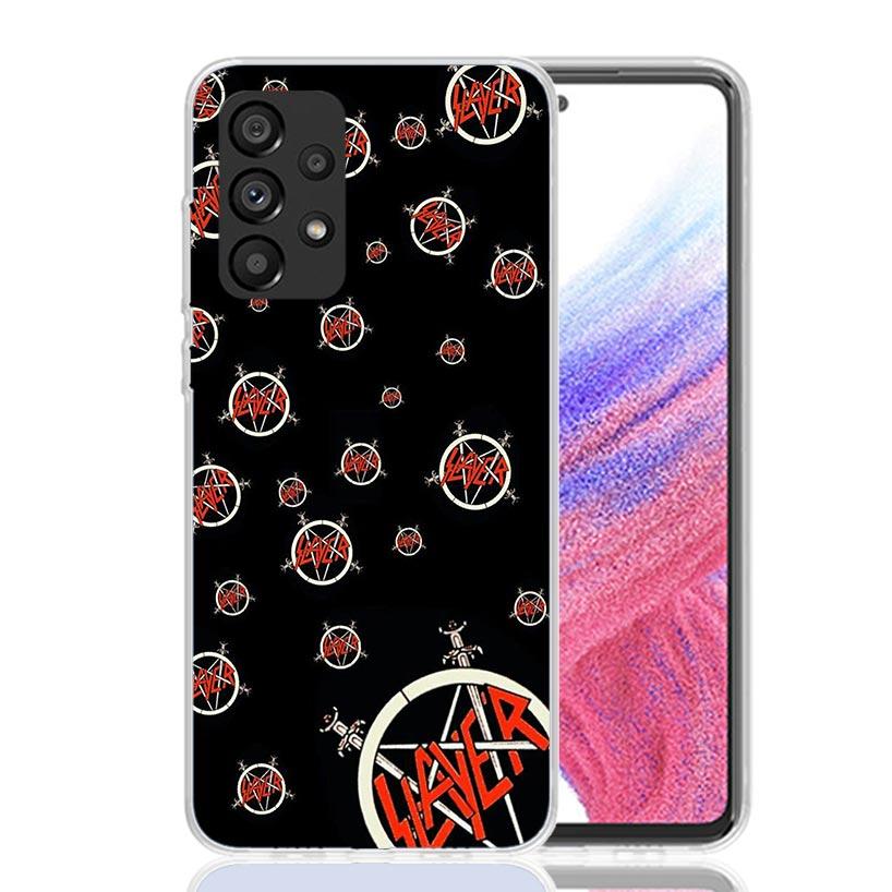 Чехол для телефона Slayer Heavy Metal Rock Band для Samsung Galaxy A17 A16 A14 A15 A13 A57 A56 A54 A55 A53 A37 A36 A34 A35 A33 A26 A24 A
