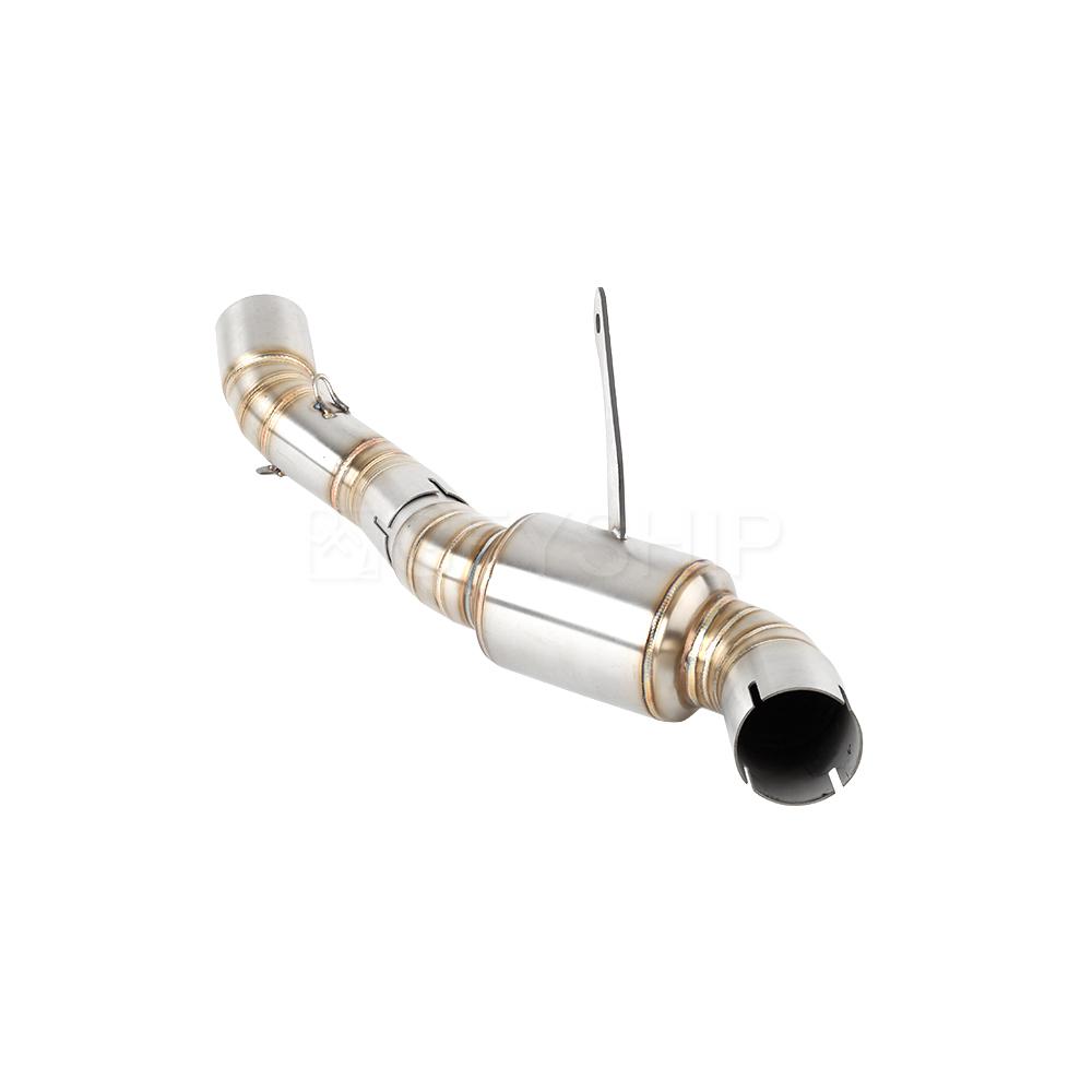 For CF MOTO 700 CLX 2020-2024 For CFMOTO Heritage 700 700CL-X 700 CL-X Escape Motorcycle Exhaust Middle Link Pipe 51mm Slip-on