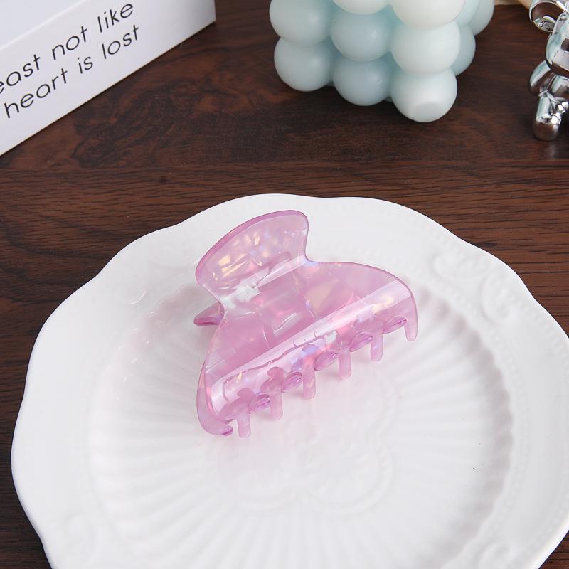 Высококачественная французская имитация ацетата заколка для волос «Маленький монстр» - Элегантная маленькая заколка-акула для женской прически