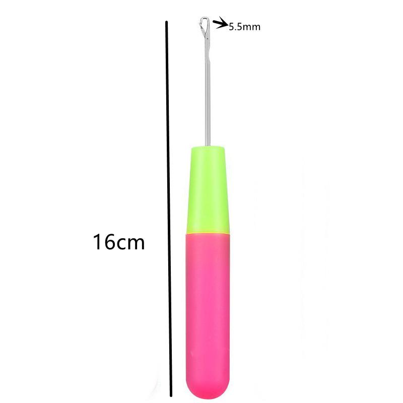 1Pc Crochet Hook Needle Hair Weaving Needle for Braids Knitting and Crochet Needles for Jumbo Braiding Twist Hair Tools 7 Style