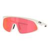 Oakley Модный тренд Инжекционное формование Неправильная форма Солнцезащитные очки Унисекс солнцезащитные очки Белый 0OO9524D-05