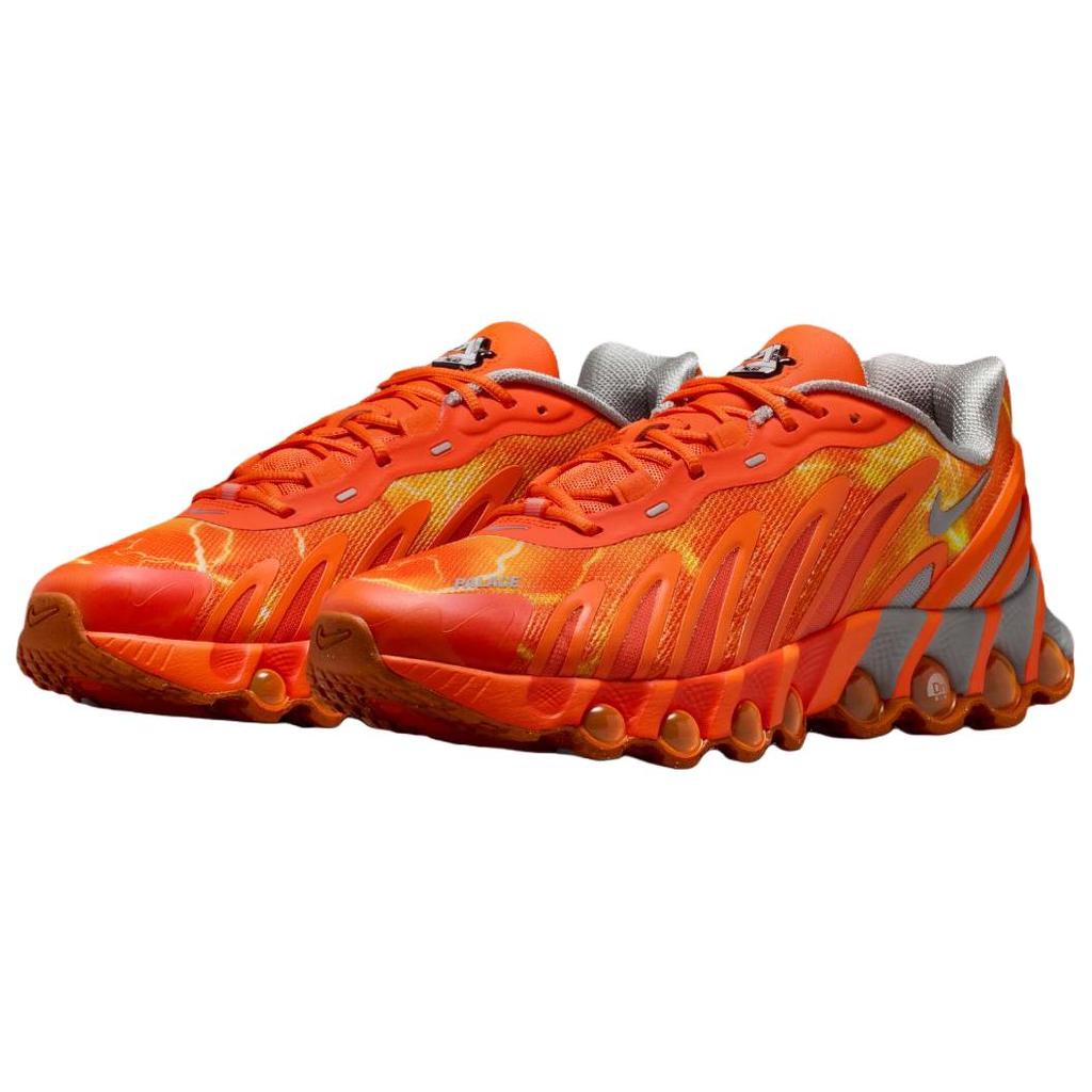 Palace x Nike Air Max DN8 Оранжевый Безопасности Мужские Кроссовки Серо-Черные IB4181-800