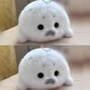 Kawaii Plush Seal Doll Cute Pet Hanging Toy Realtic Cartoon Animal Pendant Soft PP Cotton Filled Fabric Art Toy for Adult Kids