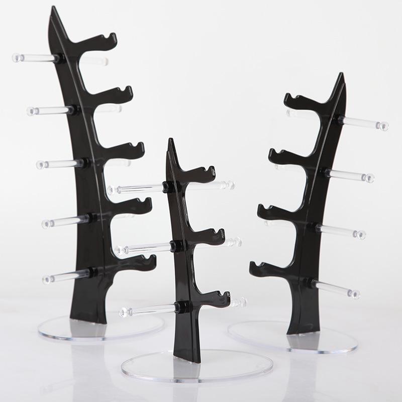 5 Layers Sunglasses Glasses Show Rack Counter Display Stand Holder Jewelry Packaging & Display Clear