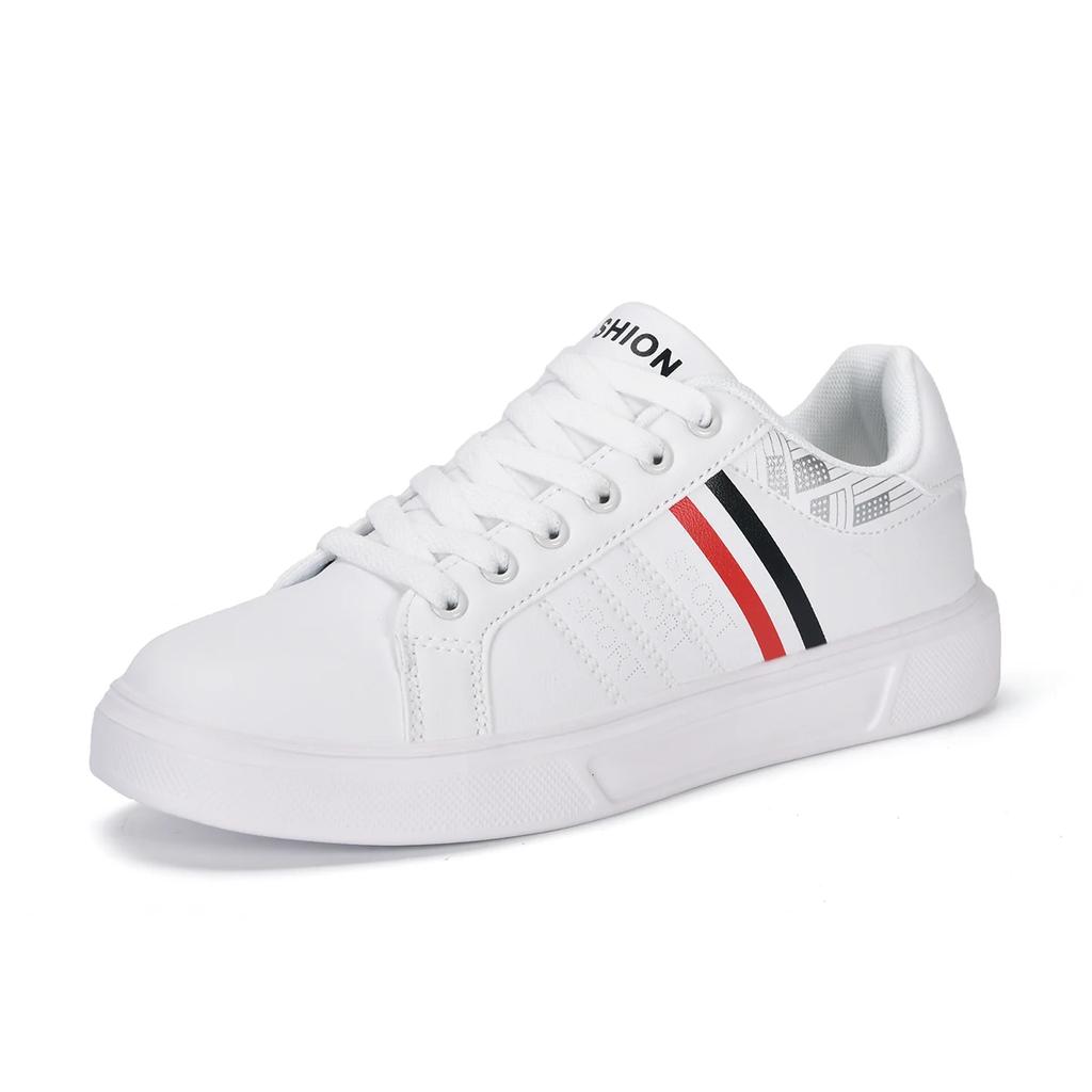 Мужские кроссовки белые повседневные туфли весна осень нескользящие пара легкие водонепроницаемые скейтборд обувь мужские Chaussure Hommes