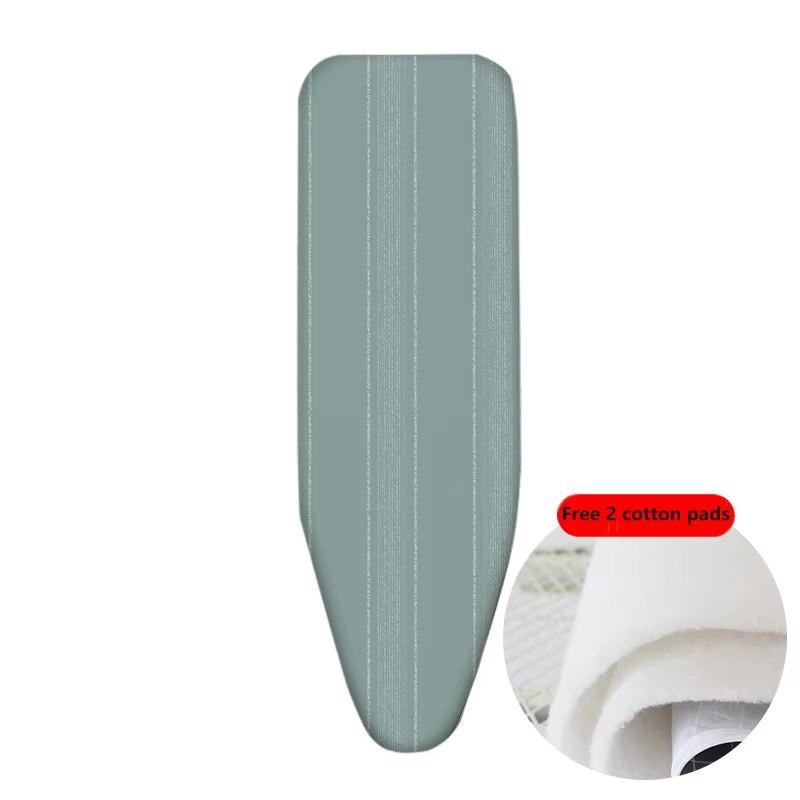 1 комплект чехлов и подкладок для гладильной доски класса люкс, в комплект входят 2 ватных диска (Гладильная доска в комплект не входит.)