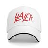 Унисекс Бейсболки Эмблема Хэви-метал группы Slayer Уличная одежда для улицы Летние Спортивные Бейсболки Кепка в стиле хип-хоп Кепки