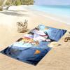 Hikaru no Go2 Print Beach Towel, Large Soft Quick Dry Towel for Beach Camping Swimming