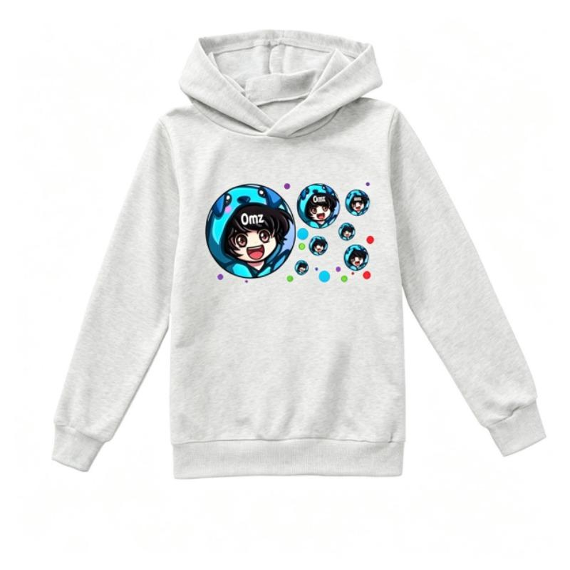 Hoodies for Boys Girls Casual Sweatshirt Kids Clothes Tops Long Sleeve Hoodie Street Cartoon Anime Printed Hooded Pullover