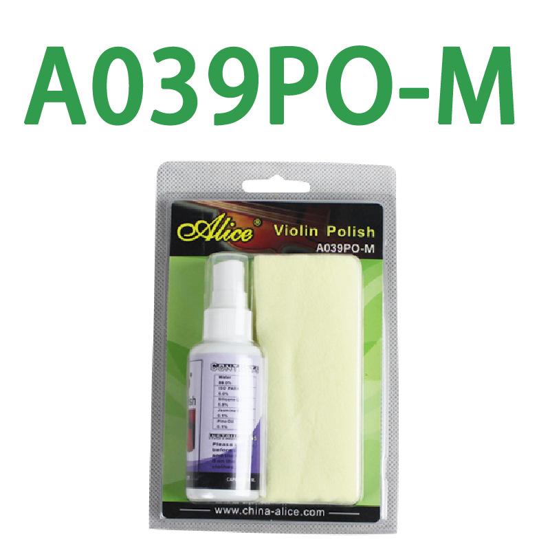 Alice A039PO-S/B/M Набор для ухода за гитарой и скрипкой: чистка и полировка