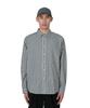 Gingham Check Shirt Long Sleeve and L SH-25SU103, Top, Men's Women's, Gray, CH,