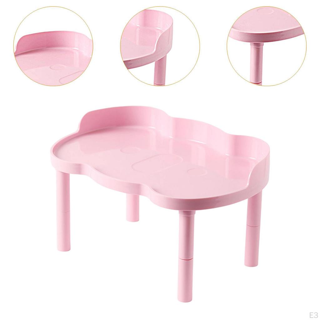 Hamster Adjustable Height Sturdy Stable Small Animals Platform for Exercise Wheel Food Bowl Water