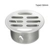 Anti-blocking Round Rain Pipe Cap Balcony Drainage Cover Roof Floor Drain Drainage Plumbing Fitting