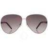 Marc Jacobs Brown Gradient Aviator женские солнцезащитные очки Marc 522 S 006j Ha 62