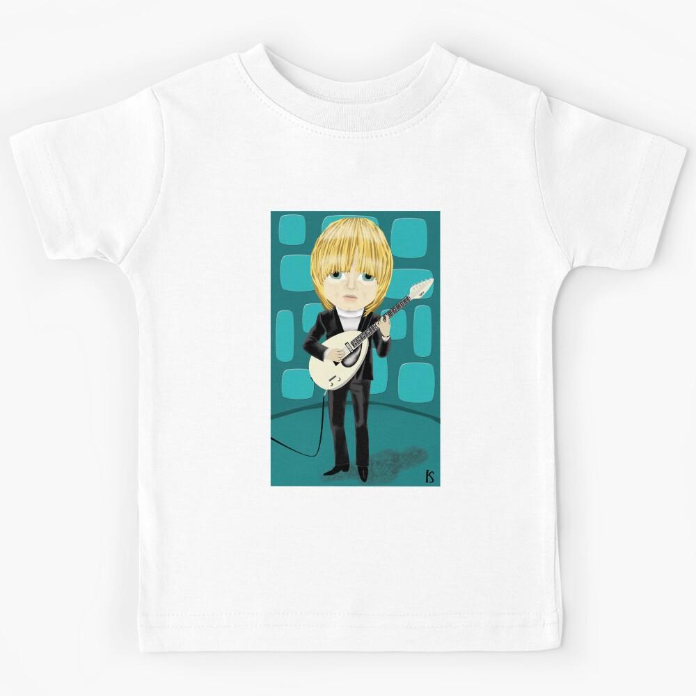 Mens Funny Guitar Mick Jones Cool Graphic Gifts Kids T-Shirt