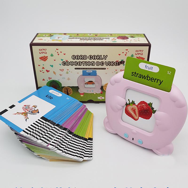 Флэш-карты Детская обучающая машина для вставки флэш-карт Машина для раннего образования Карты для развития интеллекта Когнитивные карты