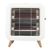 Portable Electric Space Heater 550W Safe Quiet Heater Fan Mechanical Control Desktop Infrared Heater