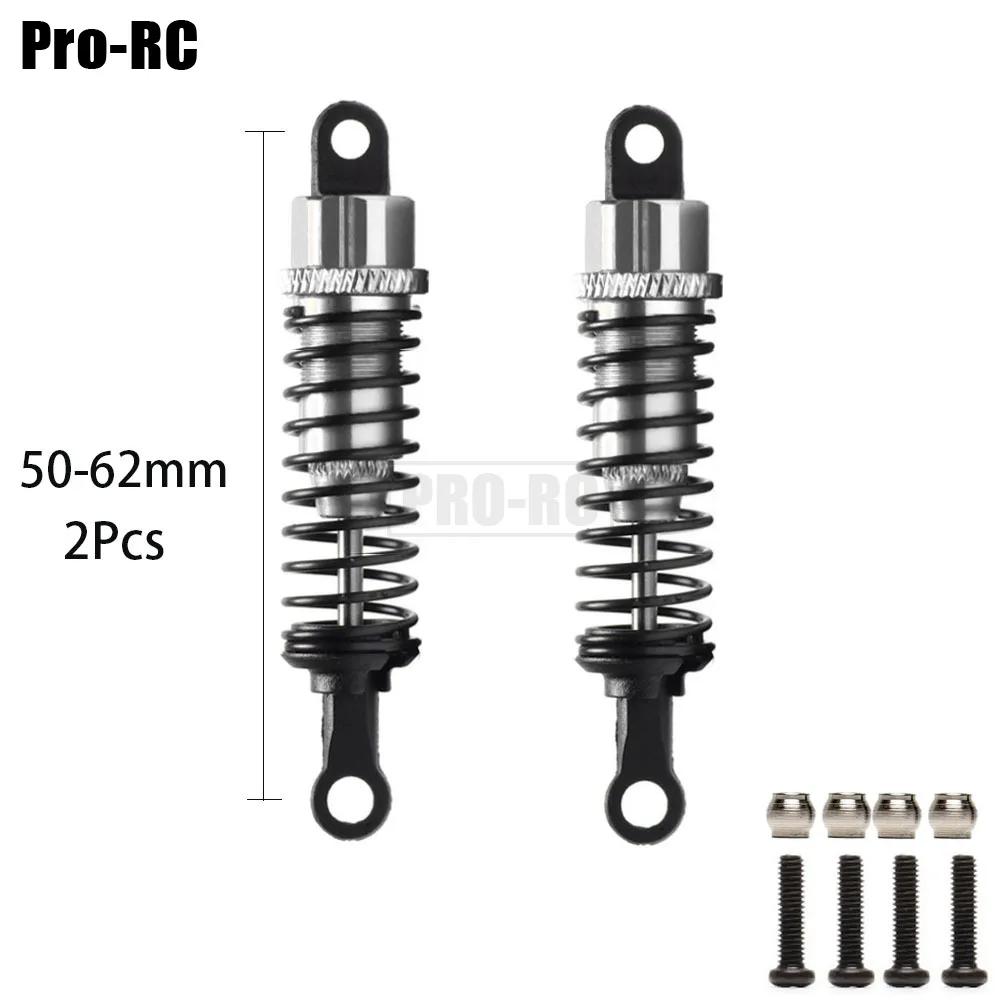 Alu Alloy Front 50-62mm & Rear 58-78mm Oil Shock Absorber 2Pcs or 4Pcs For RC Car 1:16 1:18 HSP Huanqi HPI HITOMO
