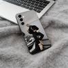 Латинский Трэп- A-Anuel- A-A Мягкий Силиконовый Чехол для Телефона для Samsung Galaxy A73/A71/A72/A70/A53/A52/A51 - Черный