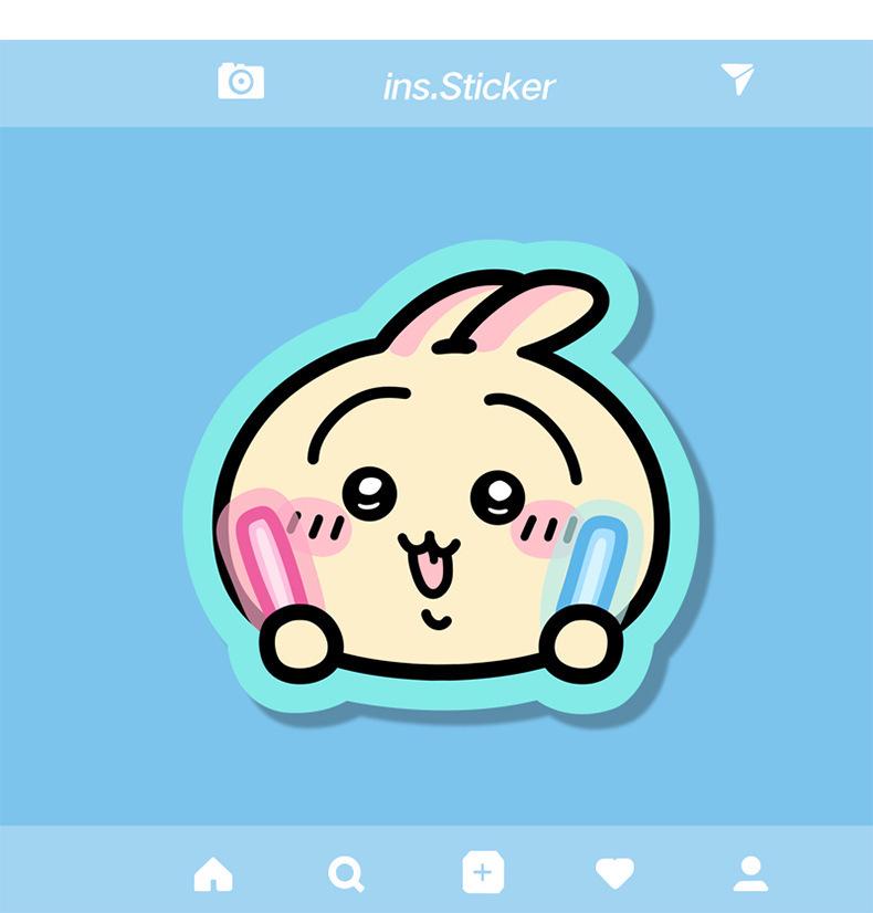 Kawaii Коврик для мыши с Усагитян - Маленькая подставка для запястья для женщин, Офис и Киберспорт