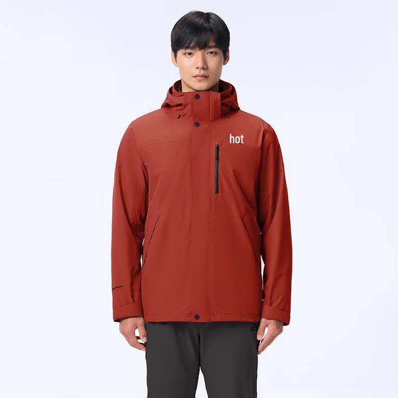 PELLIOT Мужская куртка Softshell 3-в-1 с флисовой подкладкой