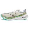 Li Ning Feidian 3.0 Challenger Slip Resistant Breathable Rebound Low Top Running Shoes Women Sneaker White Yellow Green ARMT038-17