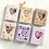 3 Inch Love Photo Storage Album Star Card Transparent Inner Page Collection Album Hollow Photocard Polaroid Holder Book