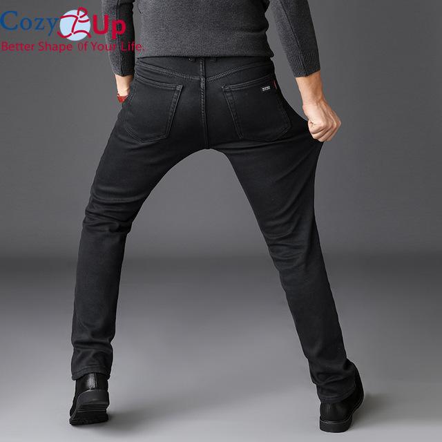 Cozy Up Men Classic Denim Jeans Men
