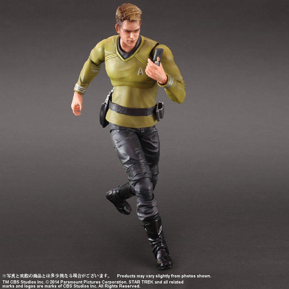 Star Trek PLAY ARTS Кай Джеймс Кирк нарисовал действие T. (Рисунок ПВХ)