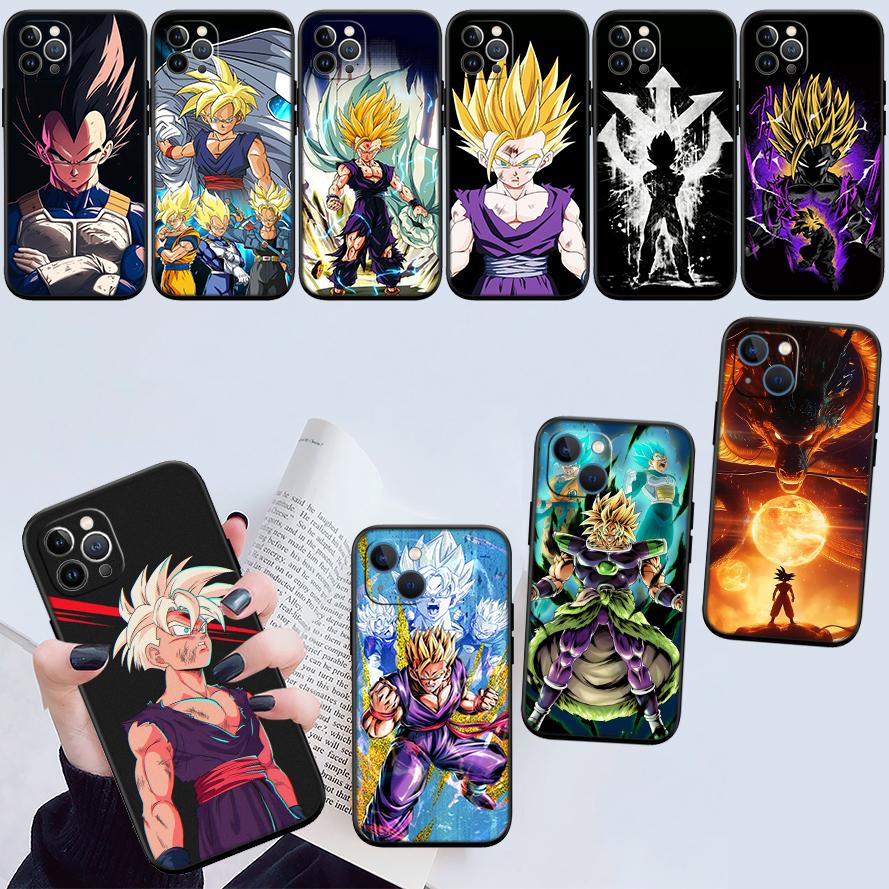 RE25 Dragon Ball Gohan Phone Case for Samsung Galaxy A11 A12 A13 A15 A52S A53 A55 A56 A70 A71 A72 A73 F06 F16 F56 S10 Plus S10e