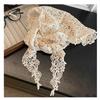 Trendy Lace Trim Fart Curtain Hollowed-out Slim Fit Triangular Headscarf Pretty Y2K Apron Wrap Skirt Summer